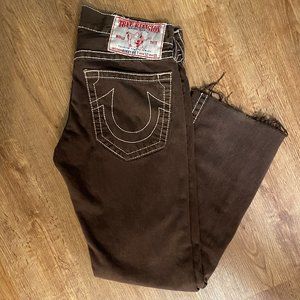 1Vintage Boot Cut wide bottom True Religion Jeans